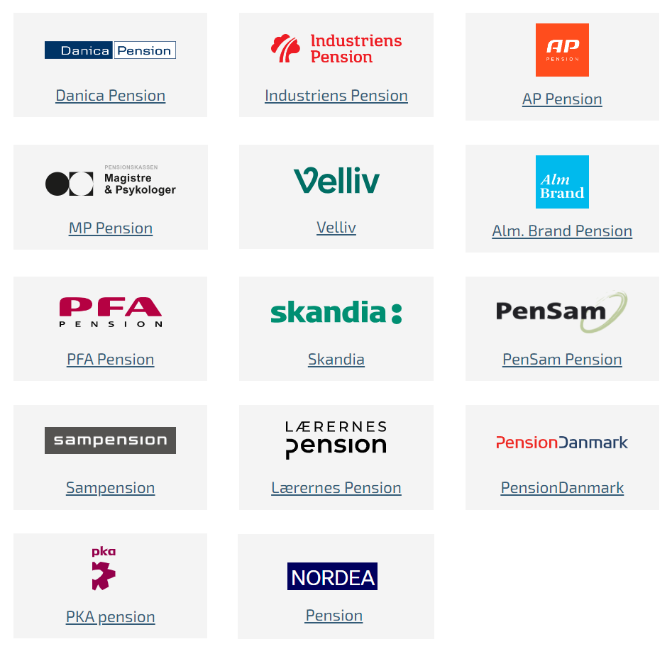 Pensionsselskaber i Danmark